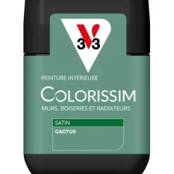 Outlet V33 Peinture intérieure Colorissim satin cactus satin 75 ml