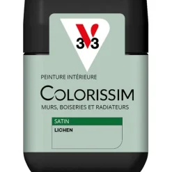 New V33 Peinture intérieure Colorissim satin lichen satin 75 ml