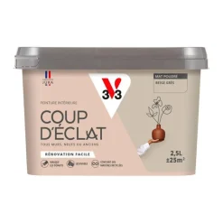 Best V33 Peinture intérieure Coup d'éclat beige grès poudré 2,5L