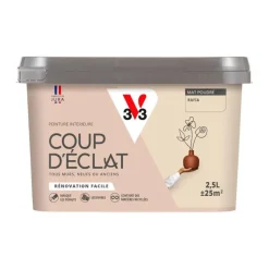 Sale V33 Peinture intérieure Coup d'éclat rafia poudré 2,5L