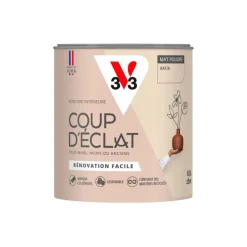 Sale V33 Peinture intérieure Coup d'éclat rafia poudré 0,5L