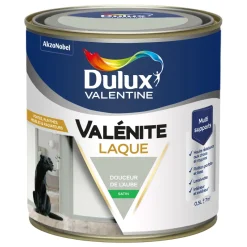 DULUX VALENTINE Peinture laq acrylique Valénite Douceur De L'Aube Sat 0,5L