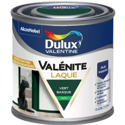 DULUX VALENTINE Peinture laque acrylique Valénite Vert Basque Satin 125ml