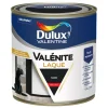New DULUX VALENTINE Peinture laque acrylique Valénite Noir Brillant 0,5L
