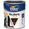 Clearance DULUX VALENTINE Peinture laque acrylique Valénite Noir Brillant 2L