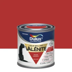 Discount DULUX VALENTINE Peinture laque Valénite brillant rouge Madras 0,125 L
