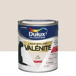 Best DULUX VALENTINE Peinture laque Valénite brillant lin clair 2 L