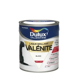 DULUX VALENTINE Peinture laque Valénite brillant blanc 2 L