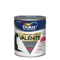 Online DULUX VALENTINE Peinture laque Valénite brillant anthracite 2 L