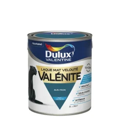 Online DULUX VALENTINE Peinture laque Valénite mat bleu paon 2 L