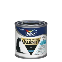 Discount DULUX VALENTINE Peinture laque Valénite mat noir 0,125 L