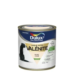 Online DULUX VALENTINE Peinture laque Valénite satin blanc cassé 0,5 L