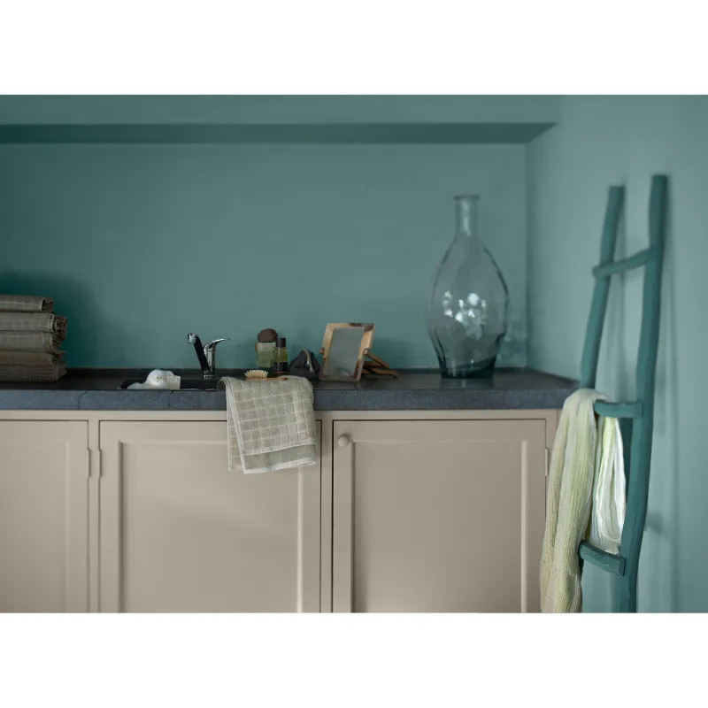 DULUX VALENTINE Peinture laque Valénite satin grain de sable 2 L