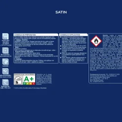 DULUX VALENTINE Peinture laque Valénite satin coquille d'oeuf 2 L
