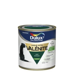New DULUX VALENTINE Peinture laque Valénite satin vert Basque 0,5 L