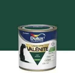 New DULUX VALENTINE Peinture laque Valénite satin vert Basque 0,5 L