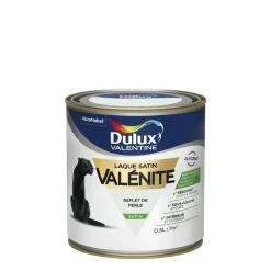 Best DULUX VALENTINE Peinture laque Valénite satin reflet de perle 0,5 L