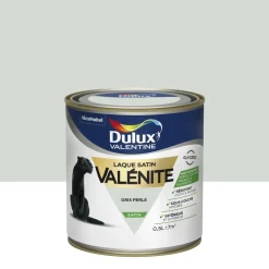 New DULUX VALENTINE Peinture laque Valénite satin gris perle 0,5 L