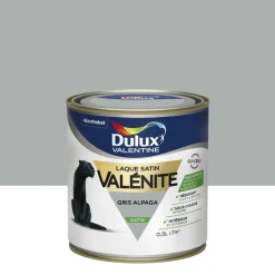 Clearance DULUX VALENTINE Peinture laque Valénite satin gris Alpaga 0,5 L