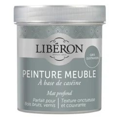 New LIBERON Peinture meuble à base de caséine gris gustavien 0.5L