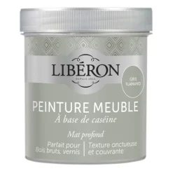 LIBERON Peinture meuble à base de caséine gris flamand 0.5L