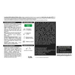 Hot JULIEN Peinture multi matériaux extérieur satin base white 0,5 L
