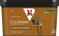 Online V33 Peinture multisupports Satin Colorissim cannelle 2,5L