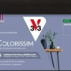 Hot V33 Peinture multisupports Satin Colorissim hortensia 2,5L