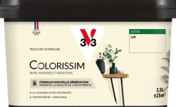 Outlet V33 Peinture multisupports Satin Colorissim lin 2,5L