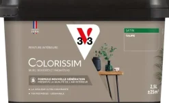 Outlet V33 Peinture multisupports Satin Colorissim taupe 2,5L