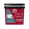V33 Peinture rénovation cuisine bleu pétrole satin 0,75L