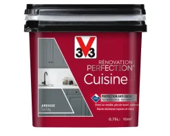 V33 Peinture Rénovation Cuisine 0,75L ardoise satin
