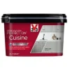 New V33 Peinture rénovation cuisine Perfection gris loft satin 2L