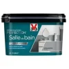 Hot V33 Peinture rénovation salle de bain gris dauphin satin 2L