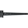 Clearance GAH ALBERTS Penture anglaise acier noir 495/40x90x2,5 mm