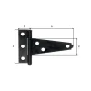 Hot GAH ALBERTS Penture anglaise légère acier noir 75x20x60 mm