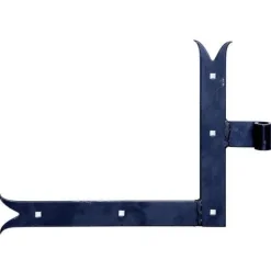 Discount GAH ALBERTS Penture équerre bout queue de carpe bas noir 250x300 mm