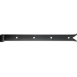 Clearance GAH ALBERTS Penture queue de carpe zinguée noire 400/5 Ø14 mm