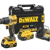 Sale DEWALT Perceuse à percussion 68Nm 18V (2x5Ah)