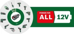 Best BOSCH Perceuse percussion sans fil Easy12, 1 batterie 2,0Ah