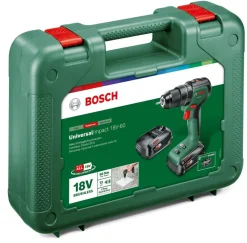 BOSCH Perceuse à percussion UniversalImpact 18V-60 2 batteries