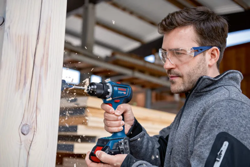 Best BOSCH PROFESSIONAL Perceuse-visseuse sans fil GSR 18V Brushless (2x4,0 Ah)