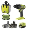 New RYOBI Perceuse-visseuse sans fil 18V (1x4,0 Ah + 1x1,5 Ah)