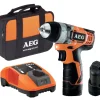 Discount AEG Perceuse visseuse 12V (2x1,5 Ah) + chargeur