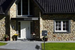 Outlet RENZ Pied aluminium à sceller gris anthracite