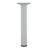 Sale Pied rond M10 Ø30 mm acier époxy blanc H.200 mm