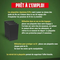 Hot Piège contre les punaises de lit (x4)