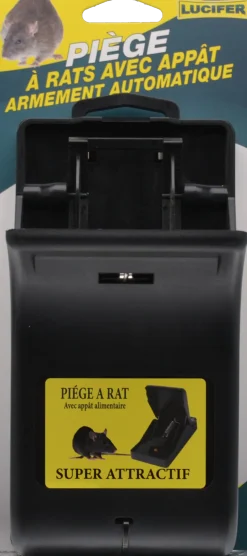 New Piège à rats en plastique pré appâtés LUCIFER