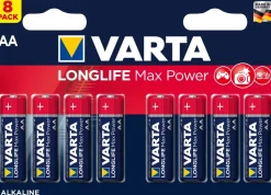Clearance VARTA Pile alcaline longlife max POWER LR06/AA (x8)