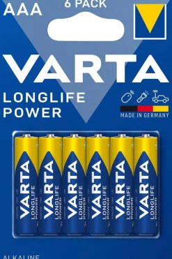 Best VARTA Pile alcaline Longlife Power AAA (x6)